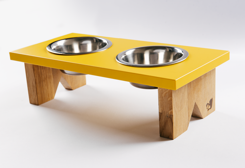 miSTOLČEK - miska pre psa, žltá