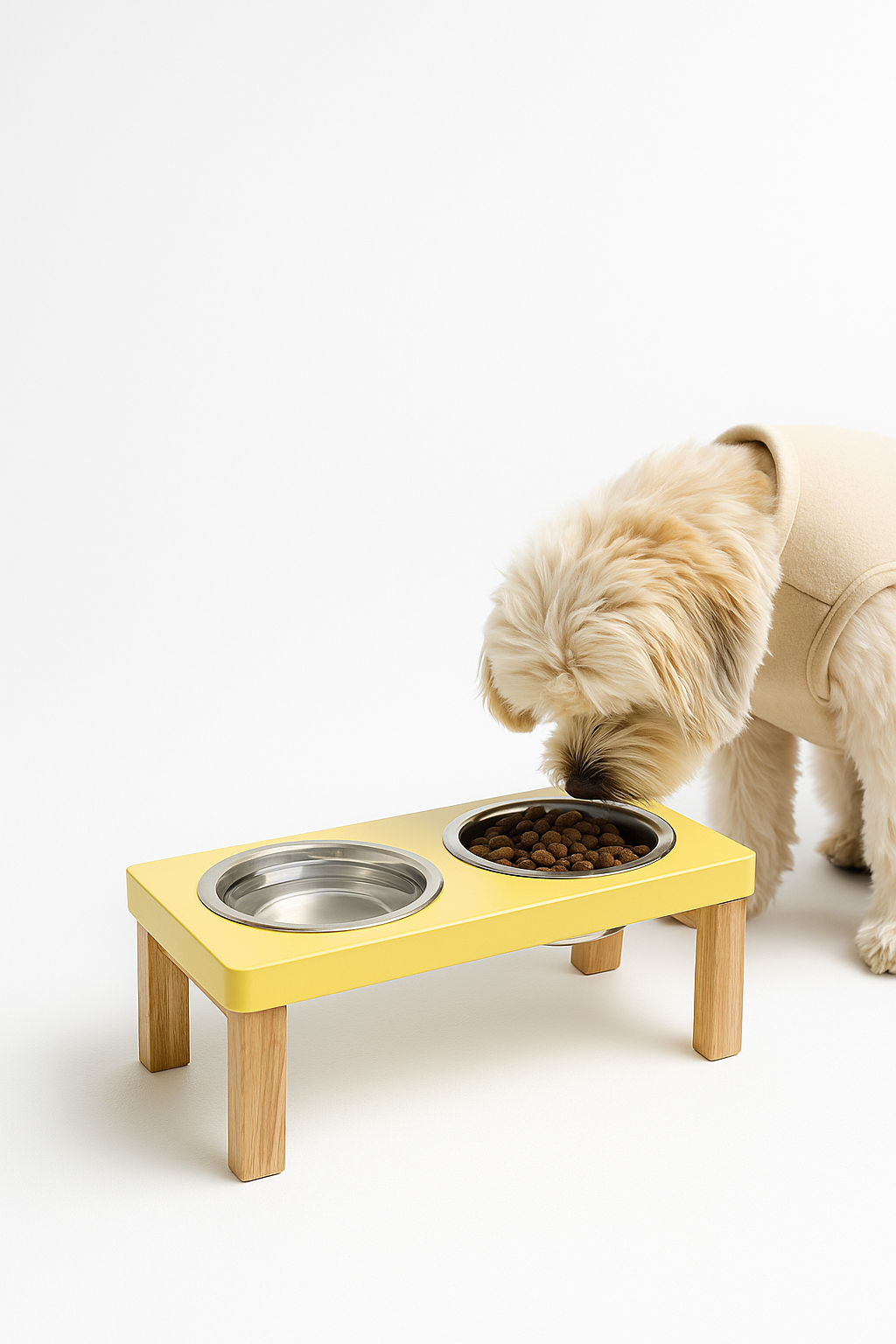 miSTOLČEK - miska pre psa, žltá